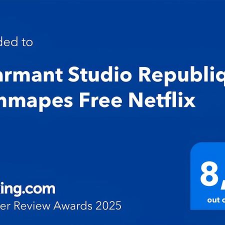 Charmant Studio Republique Jemmapes Free Netflix Párizs Kültér fotó